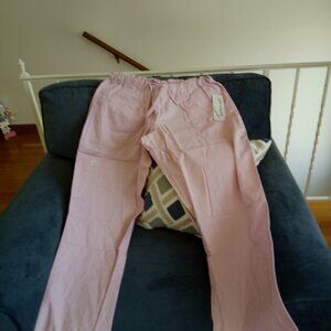 Women Petite Large Buttersoft  Scrub Pants